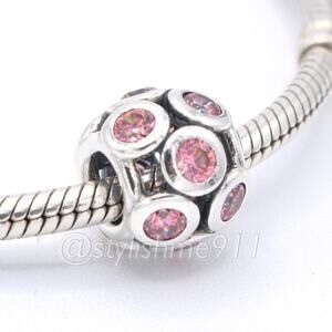 Authentic PANDORA Whimsical Lights Pink Charm